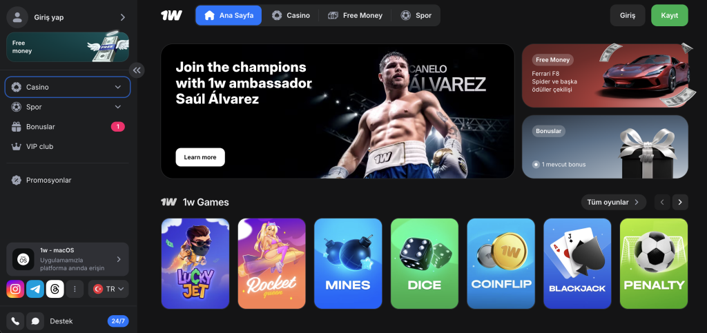 1win şirketi hakkında temel bilgiler